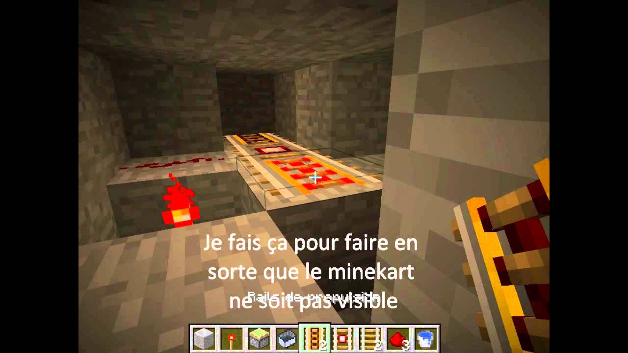 tuto minecraft : faire un passage secret (idée fk) - YouTube