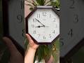 Citizen octagon wooden wall clock 4MG524