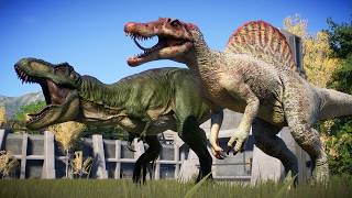 RELEASE ALL 96 LAND DINOSAUR SPECIES IN OREGON &amp; NW USA - Jurassic World Evolution 2