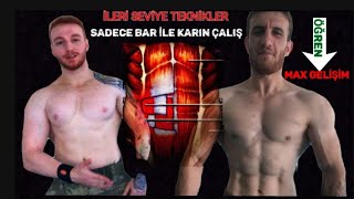 Sadece Bar İle Etki̇li̇ Sonuçlar Karin Kasi Effecti̇ve Results Wi̇th Only Bar Abs