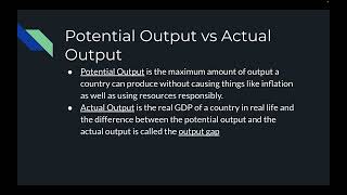 Business Cycle Video