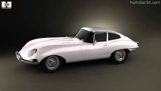 Jaguar E-type coupe 1961 3D model by 3DModels.org