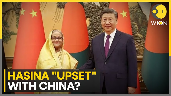 চীনের মিডিয়া কি বাংলাদেশের প্রধানমন্ত্রী শেখ হাসিনাকে উপেক্ষা করেছে? | WION