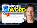 How to Paste Word Into Outlook (Tutorial 2026)