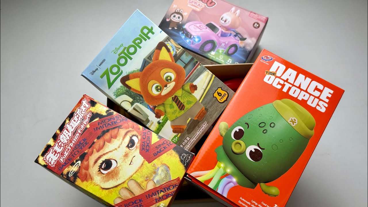 💥 ASMR Mystery Toy Unboxing 🔮Next Level Satisfying Sounds🎁