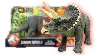 Juric World Legacy Collection Reimagined Real Feel Triceratops Unboxing & Review