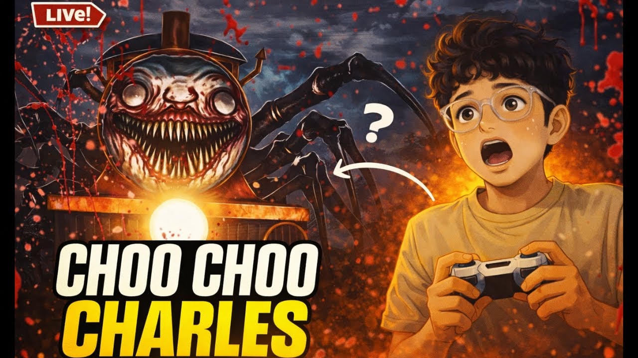 CHOO CHOO CHARLES LIVE GAMEPLAY - Horror Train Scary Game | Part 1