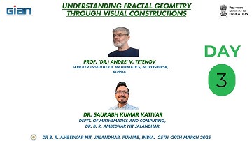 GIAN - NIT JALANDHAR - Day 3 - Understanding Fractal Geometry through Visual Constructions