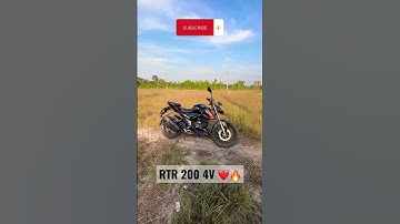 RTR 200 4V x Exploring new places ❤️🔥 #subscribe #rtr2004v #rtr1604v #rtr200 #shorts #viralshorts