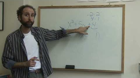 Math Fractions & Equations : Factoring Trinomials