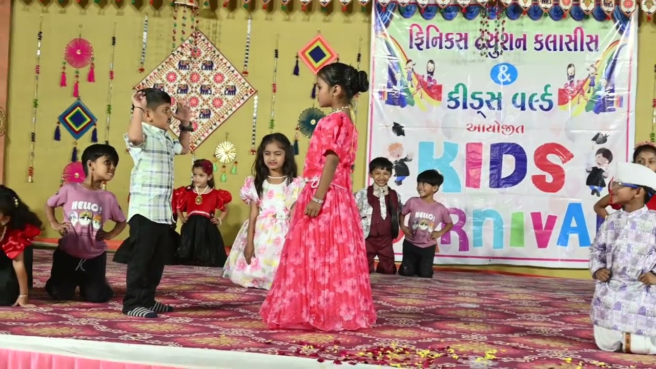Tarak mehta ka ulta chashma theme dance at kids carnival 2k26