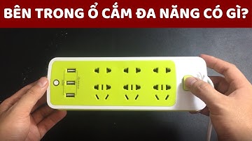 Ổ cắm điện đa năng có cổng USB: Khám phá bên trong có gì?