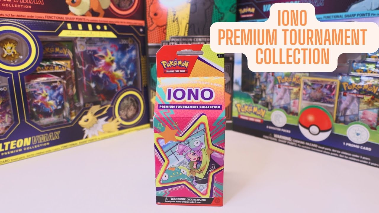 [Pokémon] Iono Premium Tournament Collection Review & Unbox!