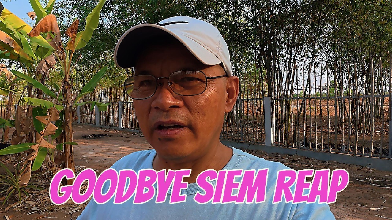 Уезжаю из Сиемреапа... Уже скучаю по нему.