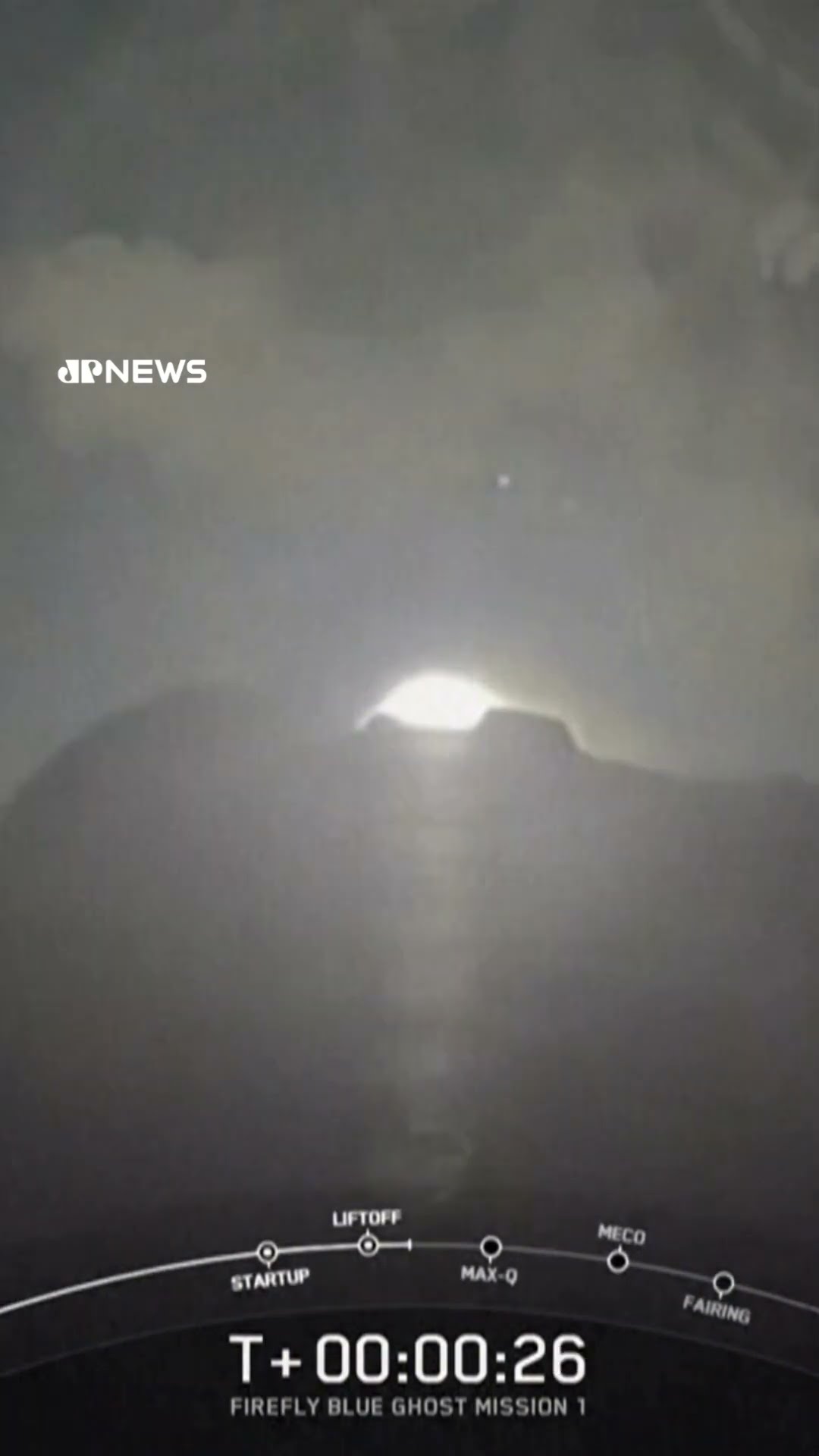SpaceX lança sondas lunares dos EUA e Japão, ampliando papel privado na exploração #shorts