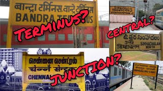 What Is Terminus, Junction,Central