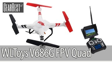 WLtoys V686G FPV Headless Mode RC Quadcopter with 2MP Camera