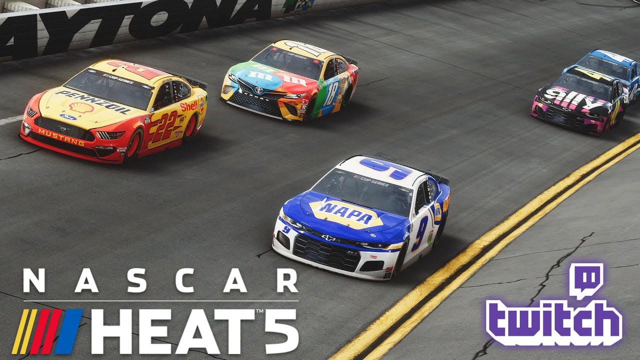 Twitch Livestream First NASCAR Heat 5 Stream!