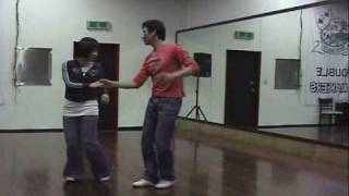 Swing Dance Pattern Lesson] Whip Turn From Skaters