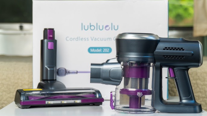 Unboxing Lubluelu 202 Self-Standing Cordless Vacuum Cleaner with