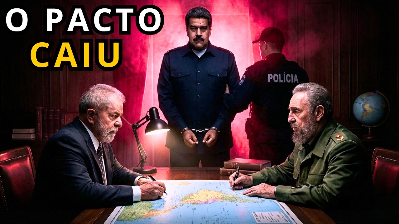 FORO DE SÃO PAULO: Como a Prisão de Maduro Revelou o Segredo de Lula e Fidel Castro