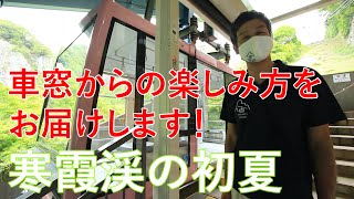 【瀬戸内海 小豆島】寒霞渓の初夏 ロープウェイの空の旅　車窓から初夏を満喫しよう！ / 寒霞渓ロープウェイ
