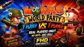 WORMS WORLD PARTY: Absolute 1v1 Chaos! 🔥 Insane Online Battle