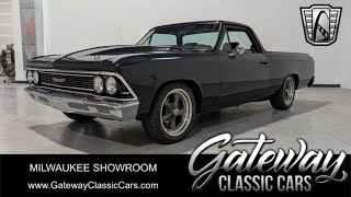 1966 Chevrolet El Camino, For Sale, 1746 MWK, Gateway Classic Cars Milwaukee Showroom