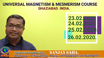 UNIVERSAL MAGNETISM & MESMERISM COURSE in February 2020 (INDIA) | ONLINE REIKI COURSE in Hindi