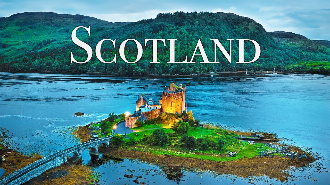 Scotland 4K - Relaxing Travel Film with Calming Music