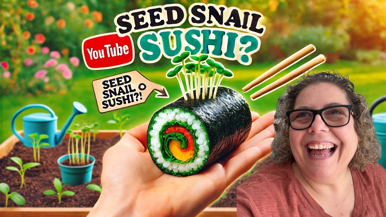Snail Method The Seed Snail Method – A Game-Changer for Starting Seeds? - YouTube