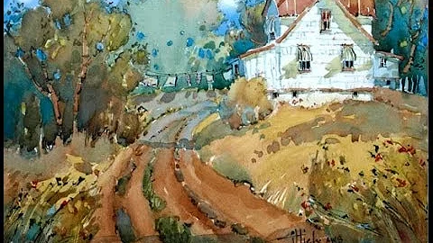 EVOLUTION OF A WATERCOLOR PAINTING