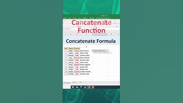 #concatenate #excel #excelformula #exceltricks #vlookup #education #logic #tips #trending #shorts
