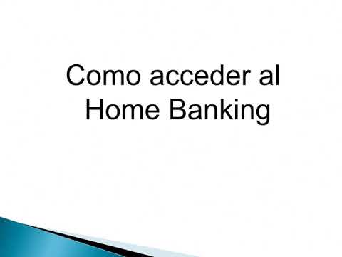 Tutorial Como sacar la clave de Home Banking