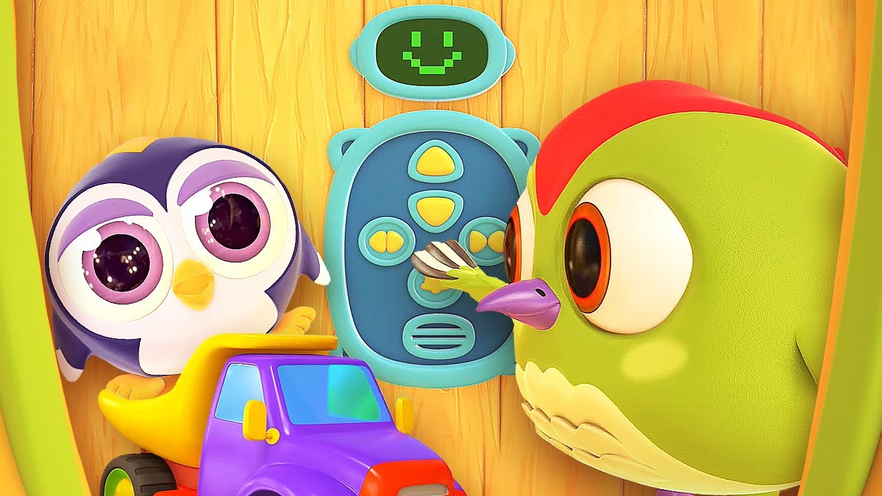 Un ascenseur dans les bois: Hop Hop et Pec Pec apprennent à l’utiliser. Dessin animé pour enfants