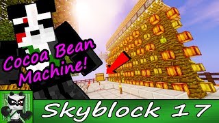 Cocoa Bean MACHINE! Semi-Automatic Harvesting - PandaCraft Skyblock - Episode 17 by BlackBeltPanda 305 views 6 years ago 25 minutes