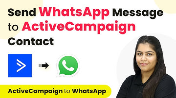 How to Send WhatsApp Message to ActiveCampaign Contact
