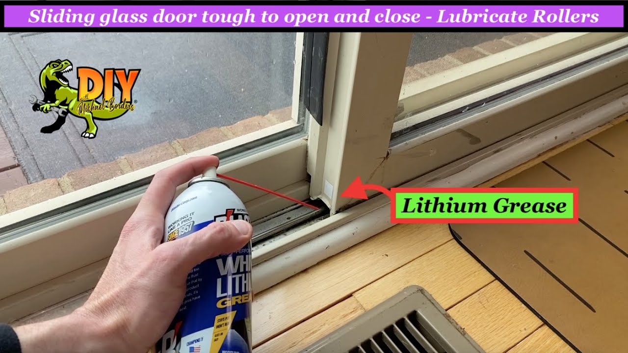 How To Clean Sliding Glass Door Track; Smoother Slide In Few Minutes « Door  And Window Repair