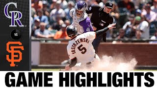 Rockies vs. Giants Game Highlights (5\/11\/22) | MLB Highlights