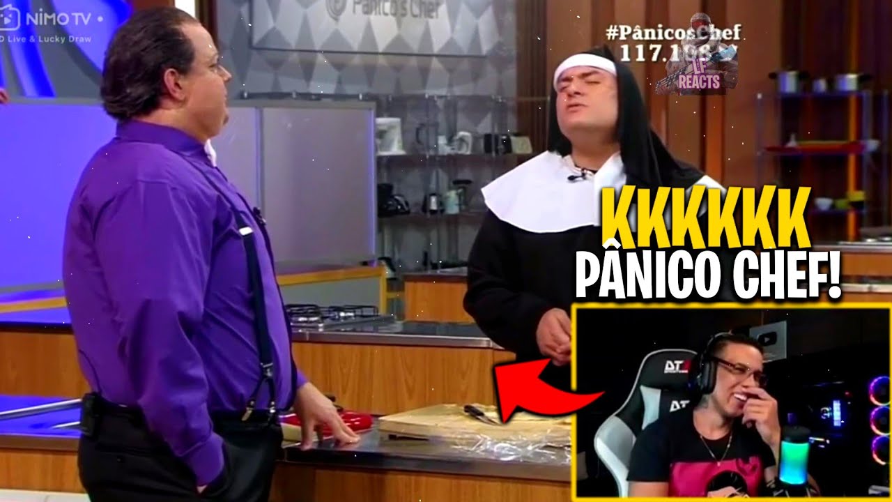 HUDSON REAGINDO A PANICO CHEF - E03