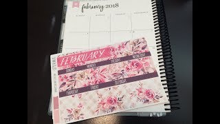 February 2018 - Monthly Plan With Me ft. LetsPlanIt