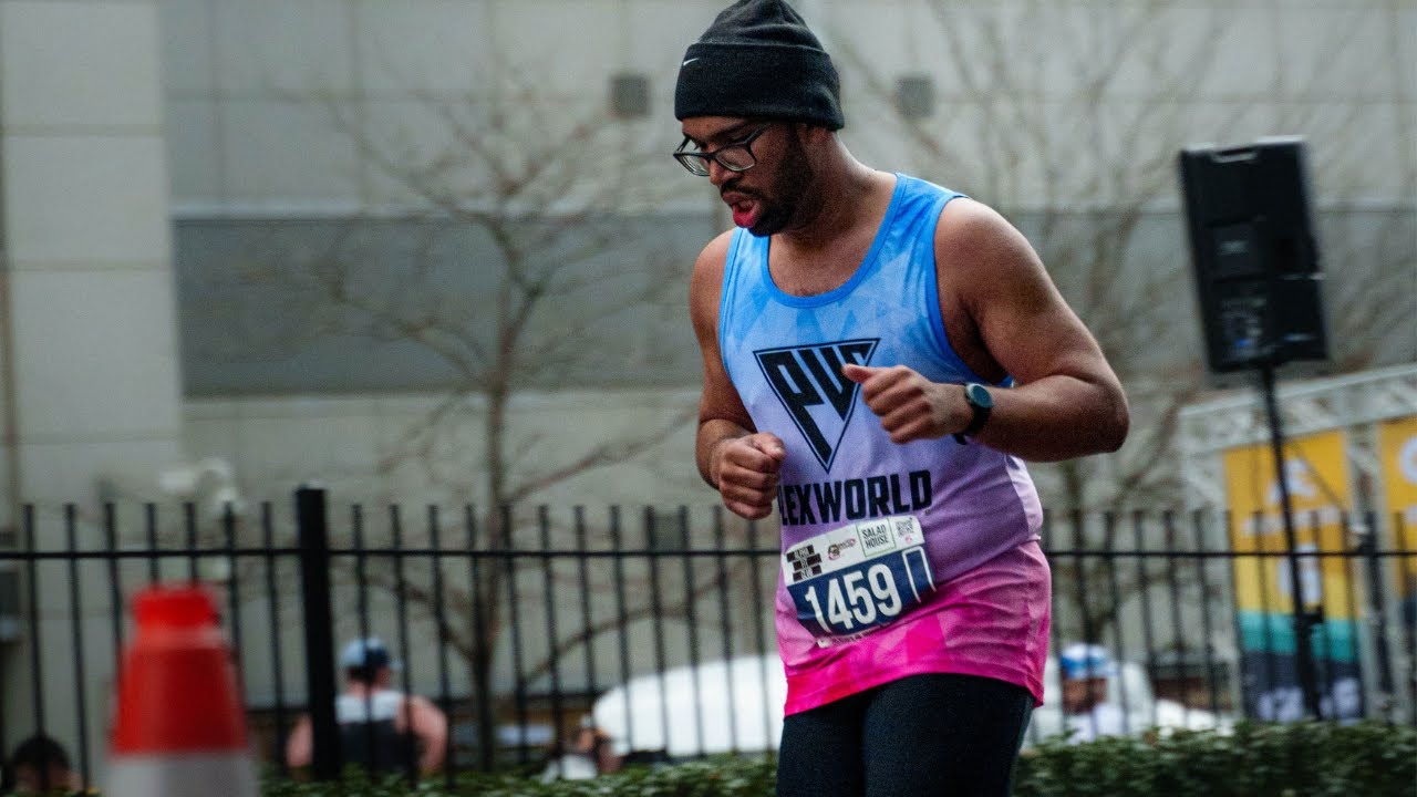 Running my first FULL Marathon! | Jersey City Marathon - YouTube