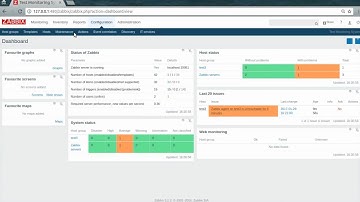 Create host on zabbix
