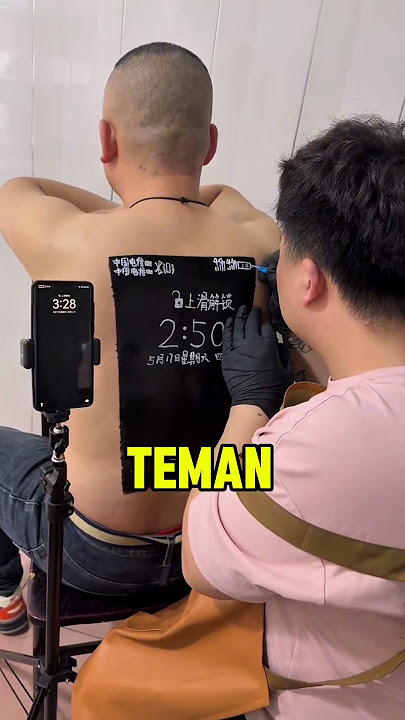 Tukang tato ini salah gambar‼️