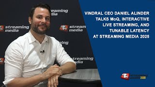 Vindral CEO Daniel Alinder Talks MoQ, Interactive Livestreaming, and Tunable Latency
In this wide-ranging interview from Streaming Media 2025, Vindral CEO Daniel Alinder and Streaming Media Contributing Editor Timothy Fore-Siglin discuss Vindral’s hybrid live streaming solution, the versatility of the emerging Media Over QUIC )MoQ) protocol, and the benefits of tunable, configurable latency for high-interactivity live streams at scale. Vindral CEO Daniel Alinder Talks MoQ, Interactive Livestreaming, and Tunable Latency
