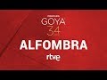 ALFOMBRA ROJA DE LOS PREMIOS GOYA 2020