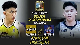 Junior Mpbl 18U South Division Finals Game 2 Antipolo Ans Vs Palawan Yurich - February 7, 2026