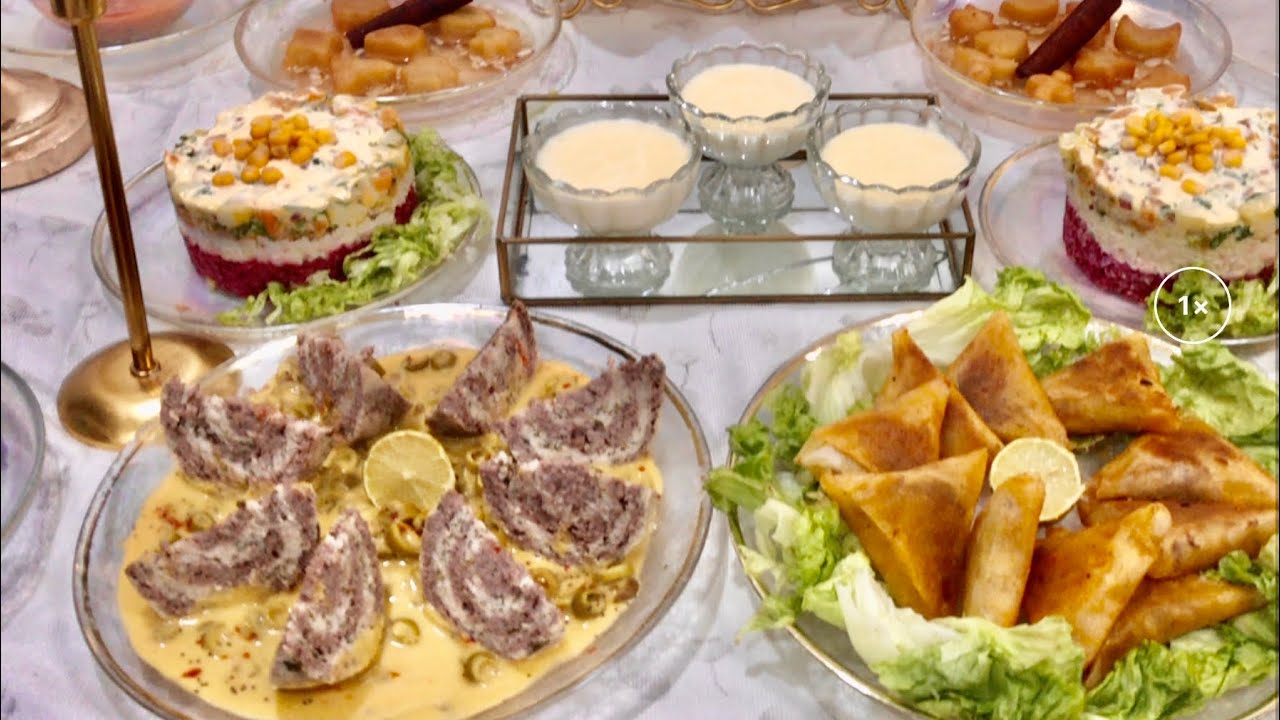 طاولة اول رمضان 2023 بافكار جديدة وحصرية ومختلفة تعاونكم بزاف