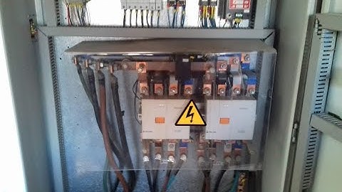 Liaison réseau Electrique avec groupe électrogène avec ATS partie 2