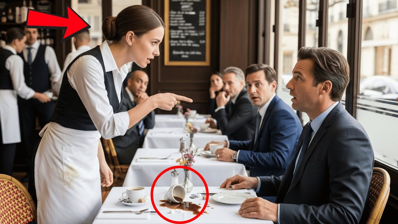 « Ce Service est Pathétique ! » — Cria le Millionnaire… Mais la Nouvelle Serveuse lui a Répondu